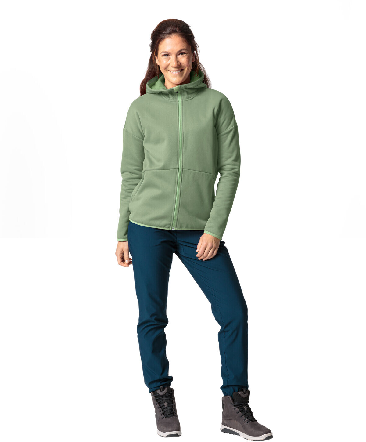 VAUDE Women's Mineo Fleece Jacket (42920) willow green