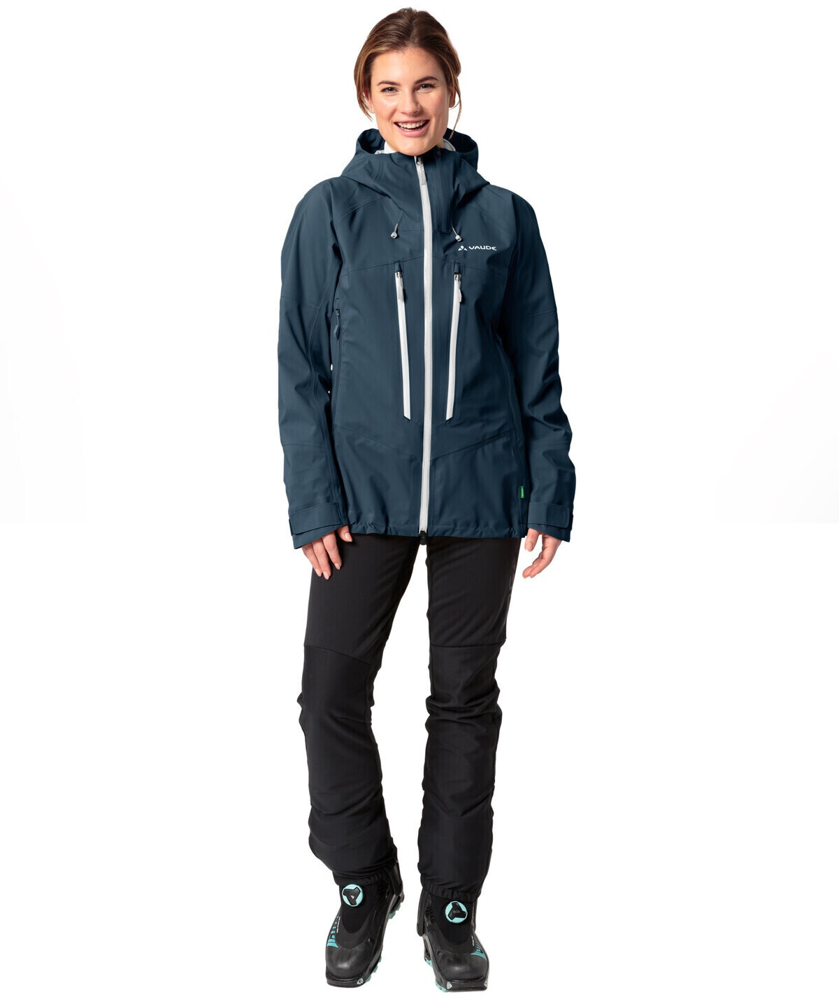 VAUDE Women's Monviso 3L Jacket (42513) dark sea