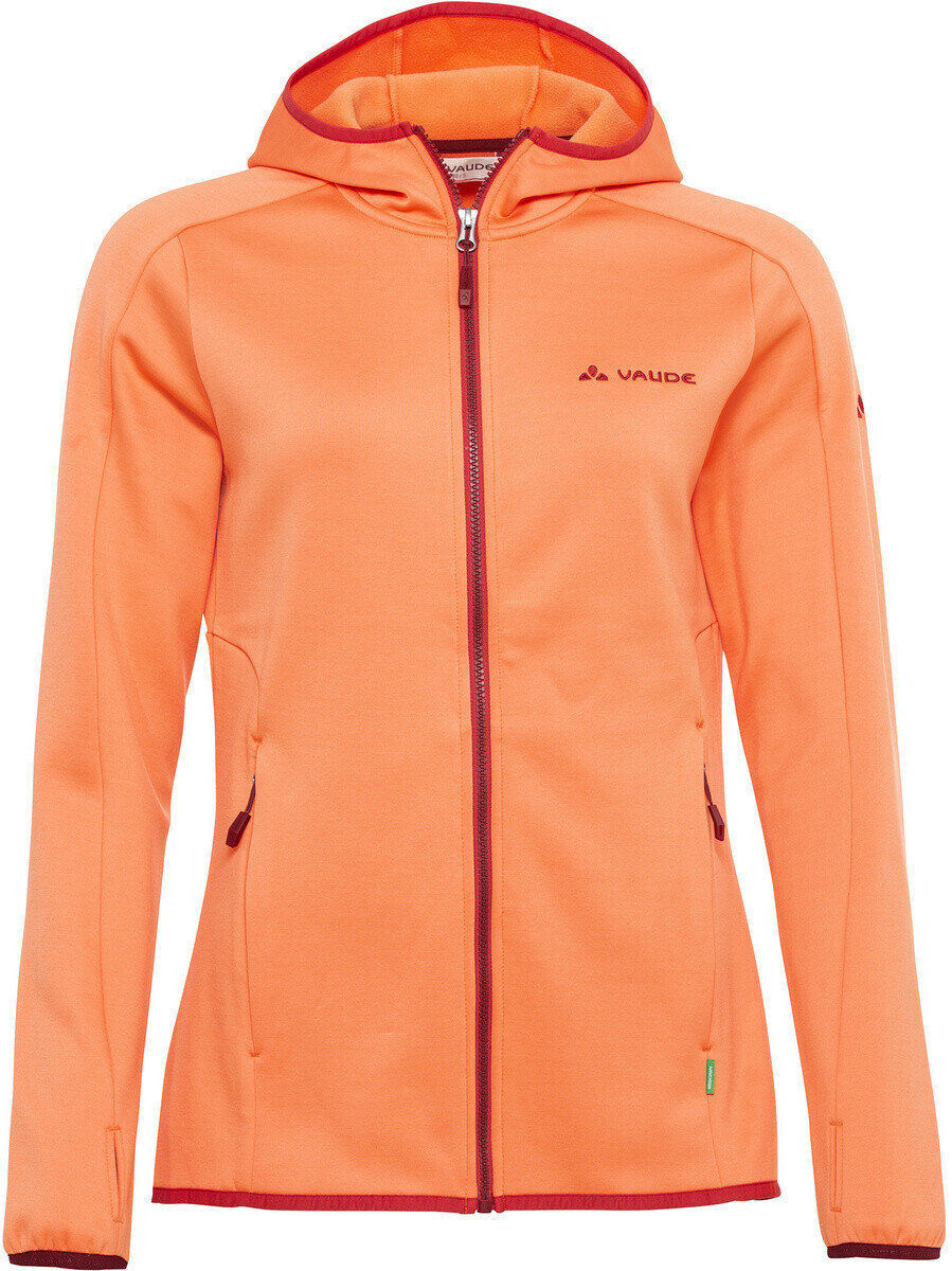 VAUDE Women's Valsorda Fleece Hoody (45311) sweet orange