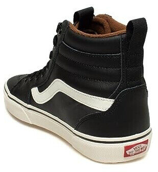Vans leather mid top top