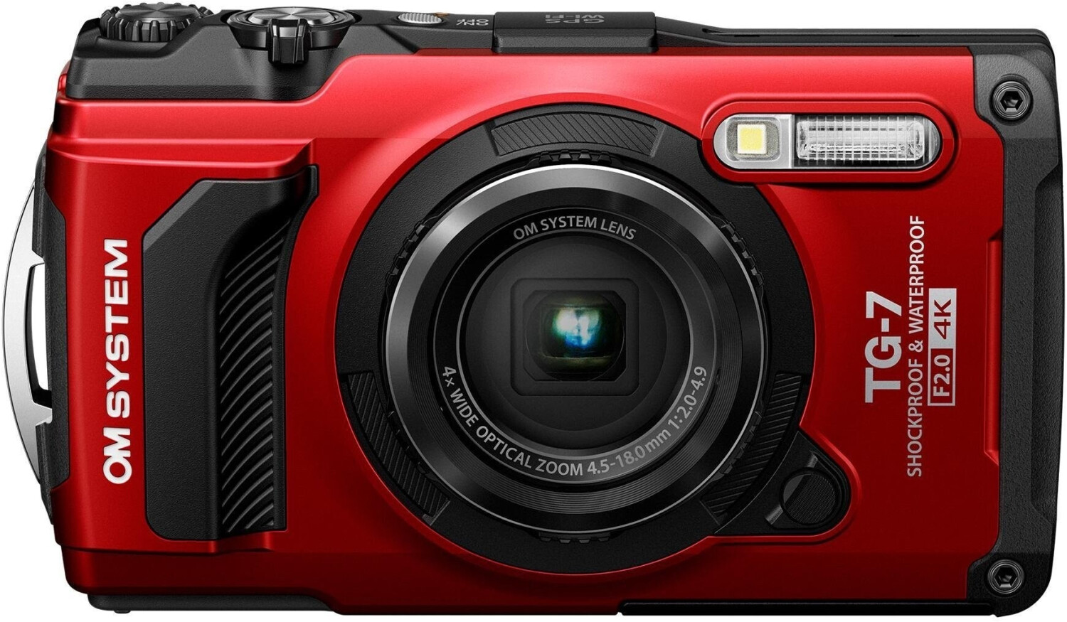 OM System TG-7 rouge