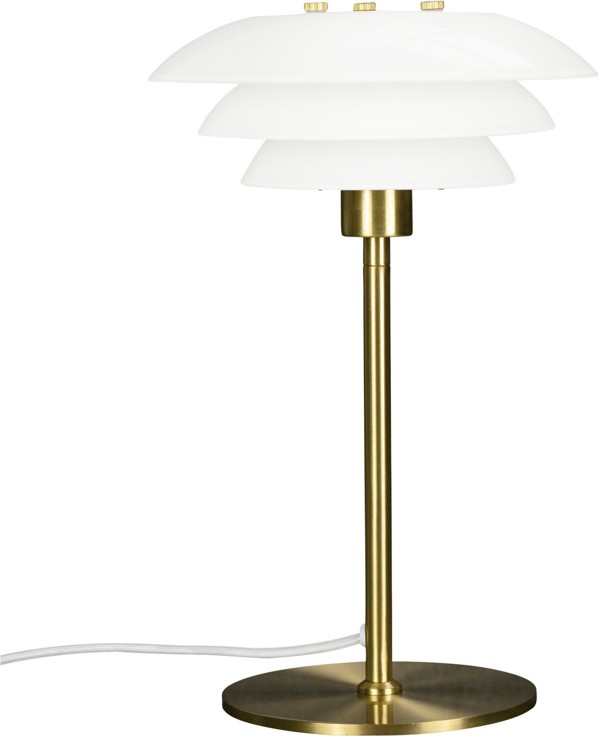 Dyberg Larsen Table Lamp DL20 opal brass