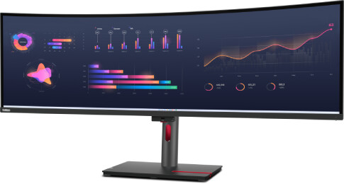 Photos - Monitor Lenovo P49W-30 