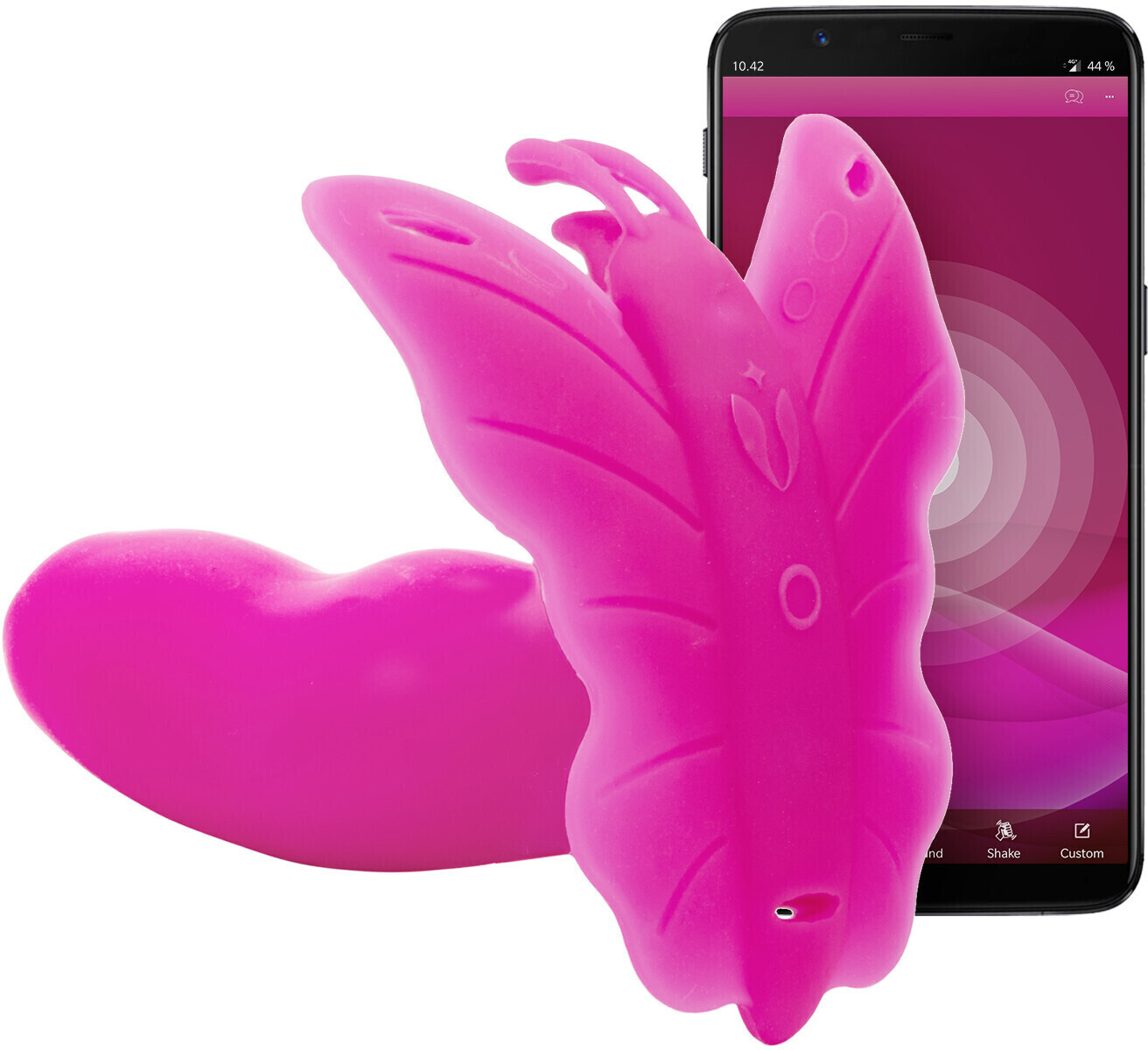 Realove Stimulateur Papillon Connecté LYDIA violet