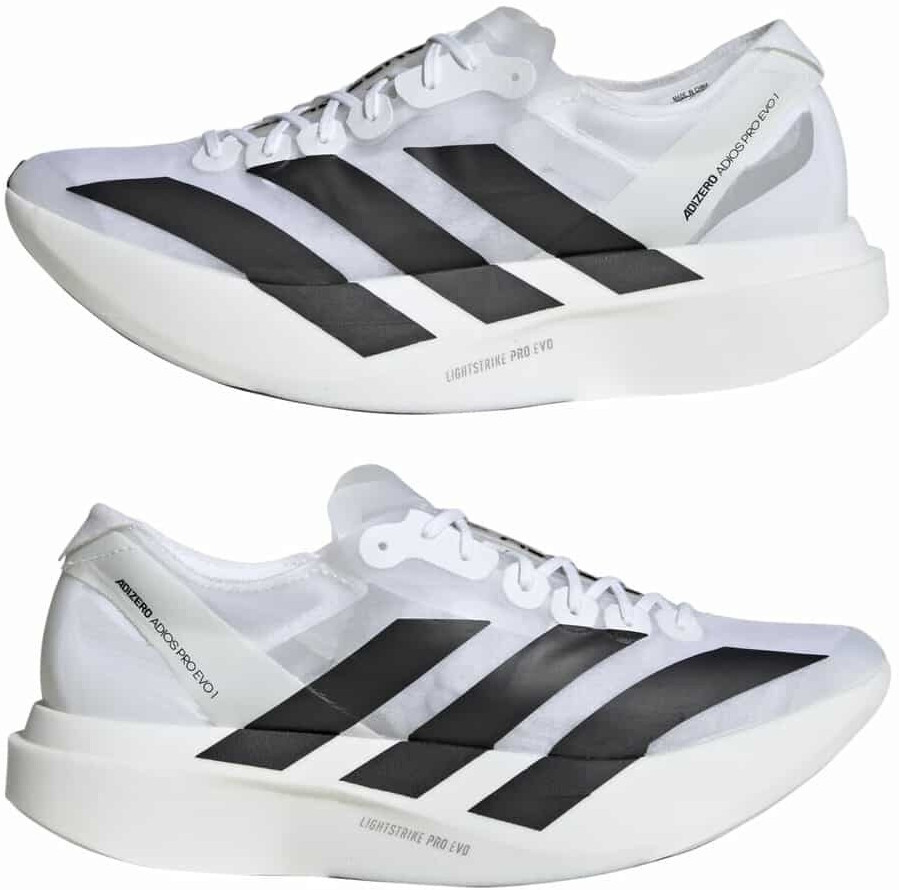 Adidas Adizero Adios Pro Evo 1 white/black/crystal white ab 499,95 € |  Preisvergleich bei idealo.de