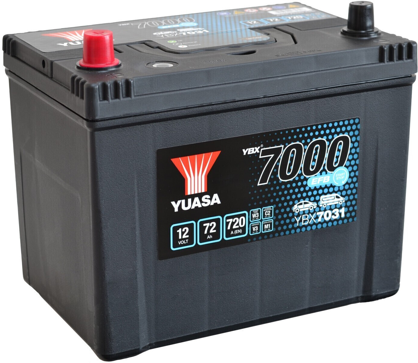 Yuasa 12V 72Ah (YBX7031)