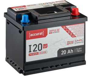 Accurat Impulse I20L2 Autobatterie 20Ah LiFePO4 ab 299,00 €