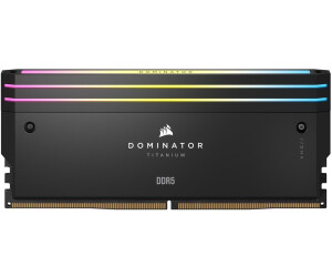 CORSAIR Dominator Titanium RGB DDR5 RAM 48GB (2x24GB) DDR5 6000MHz CL30  Intel XMP iCUE Compatible Computer Memory - White (CMP48GX5M2B6000C30W)