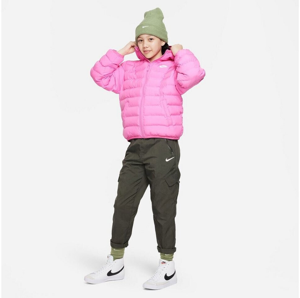 Pink nike hotsell puffer jacket