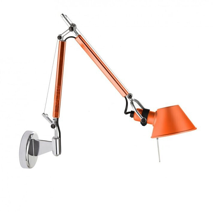 Artemide tolomeo micro top wandleuchte