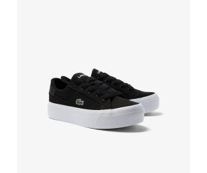 Lacoste ziane top black leather