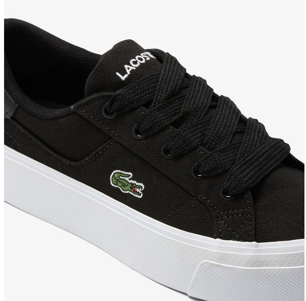 Lacoste ziane clearance black leather