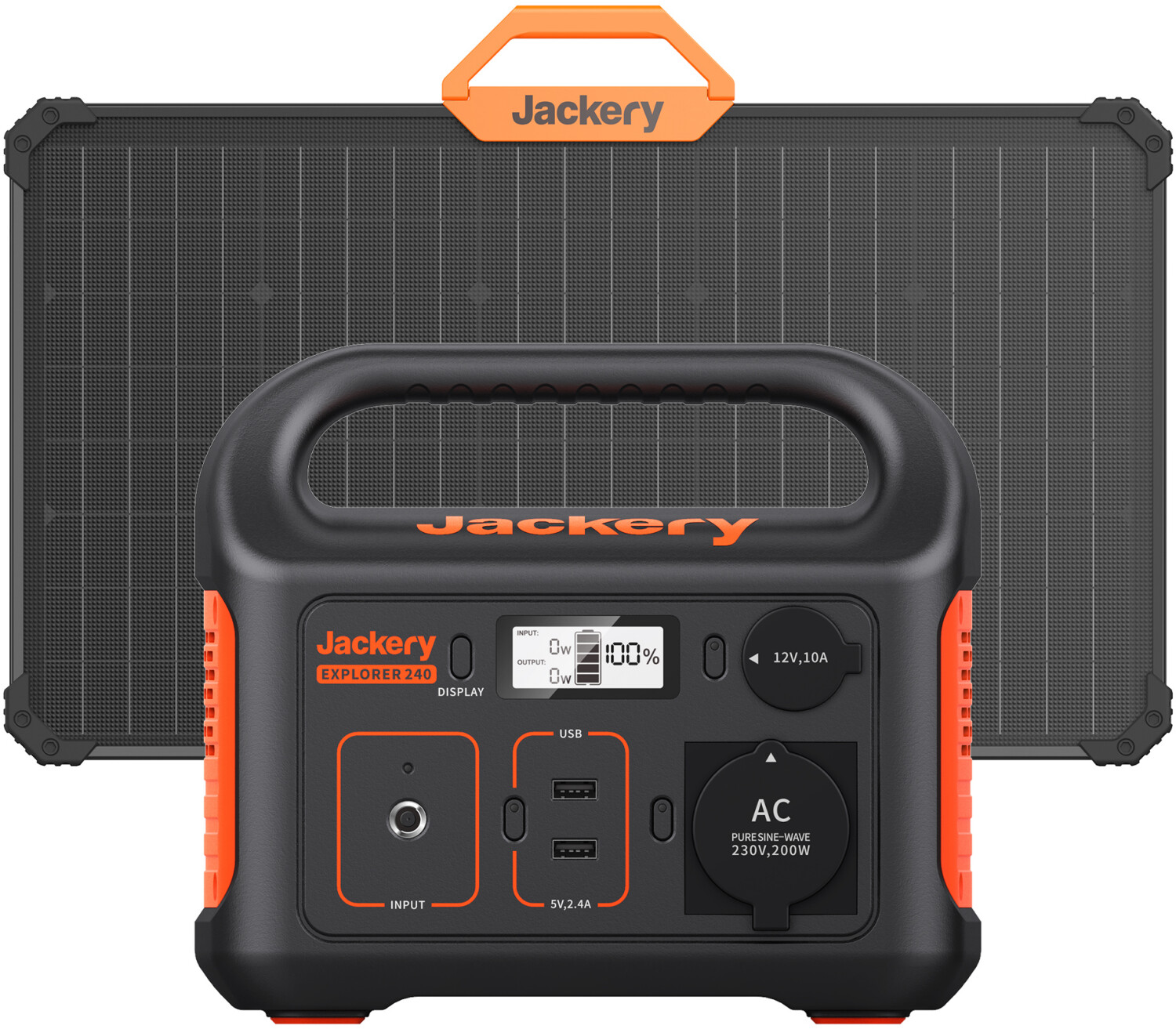 Jackery Explorer 500 (+ SolarSaga 80 W)