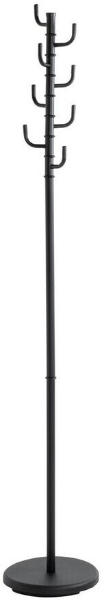 HAKU Furniture coat rack black H 170xØ 29 cm (17544)