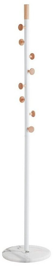 HAKU Furniture coat rack natural, white H 178 cmxØ 35 cm (37312)