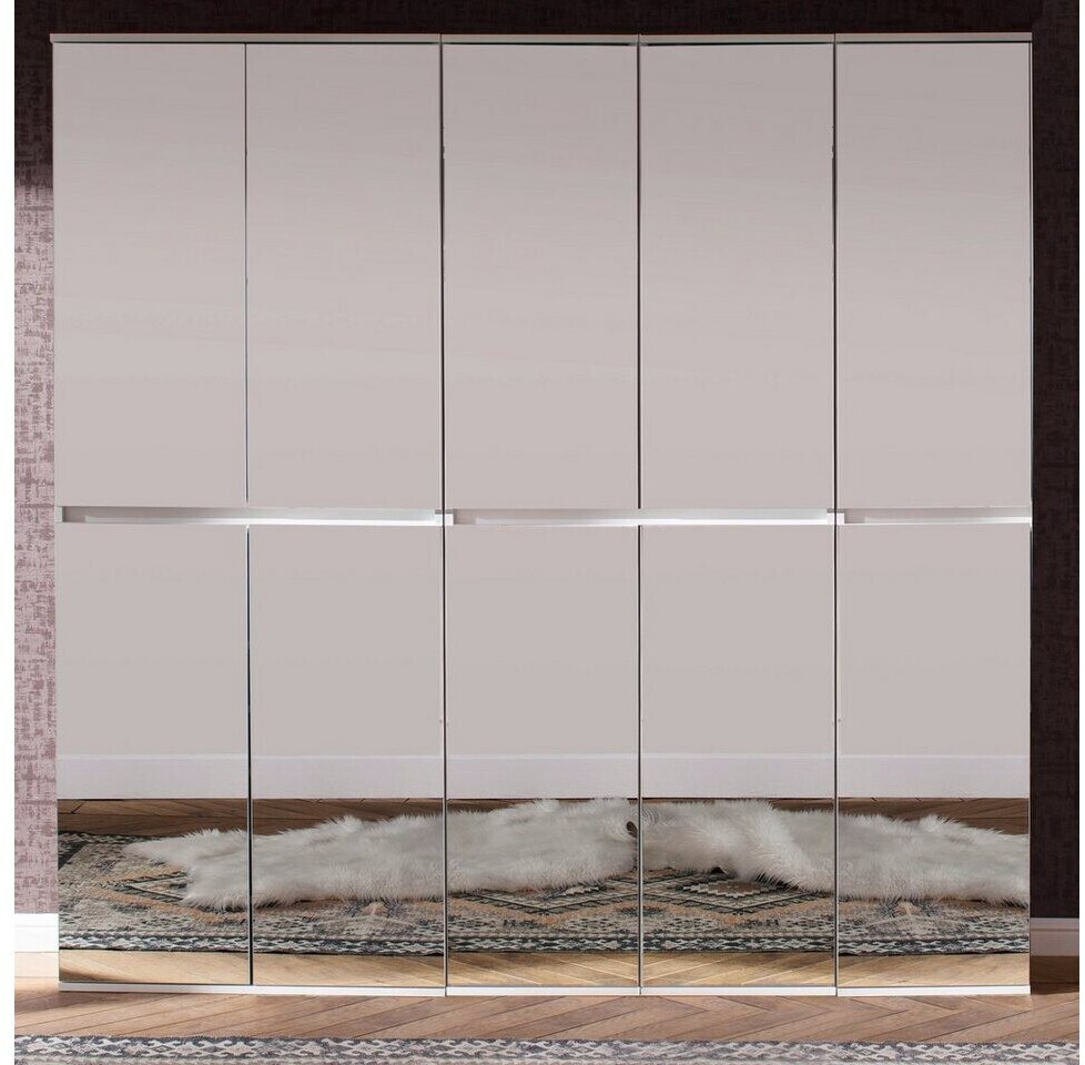 trendteam Garderobe Garderobenschrank Mirror Weiß Melamin 185x191x34 cm  (171891301) ab 699,99 € | Preisvergleich bei