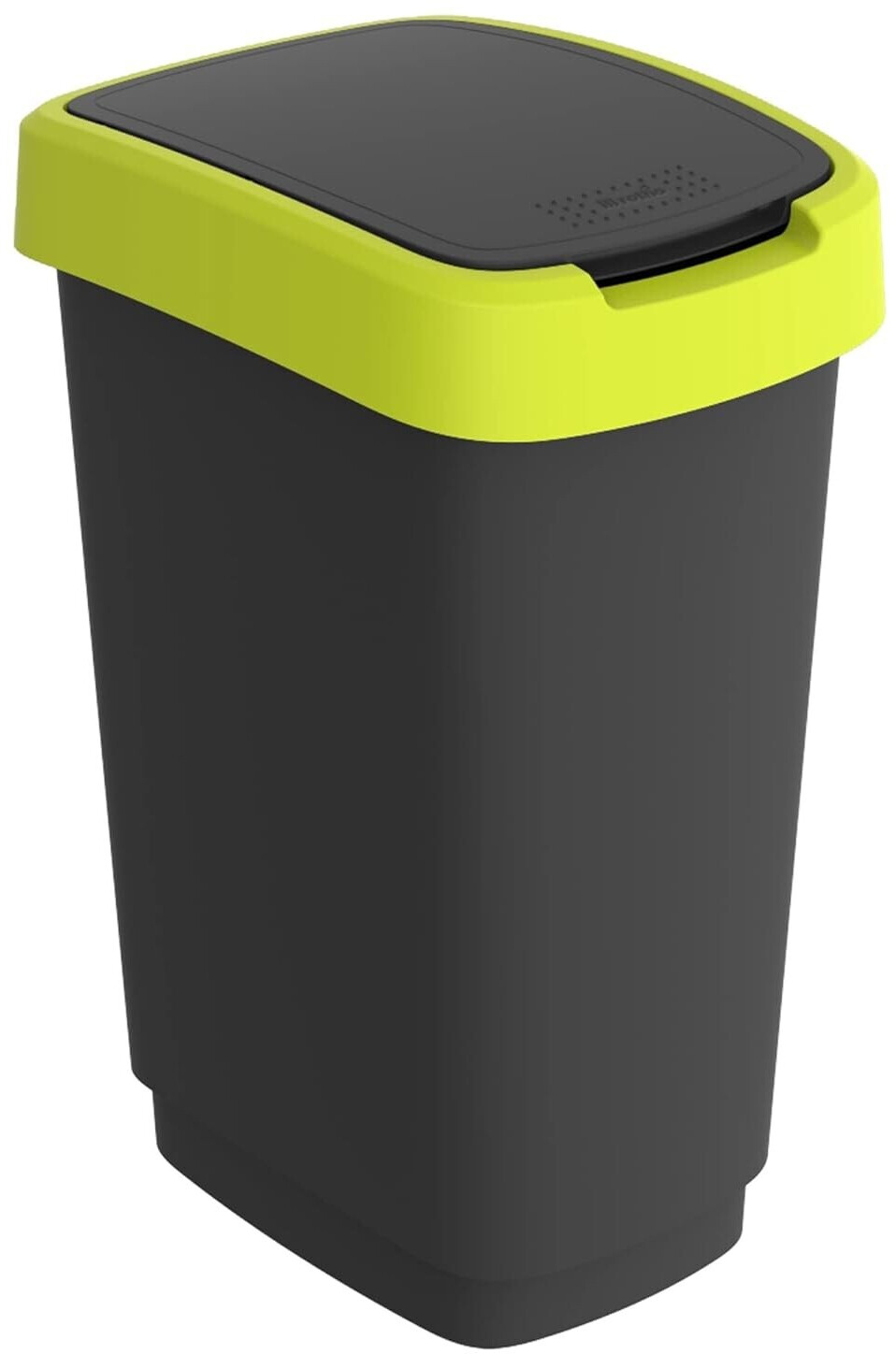 Rotho Twist 50 L noir et vert lime