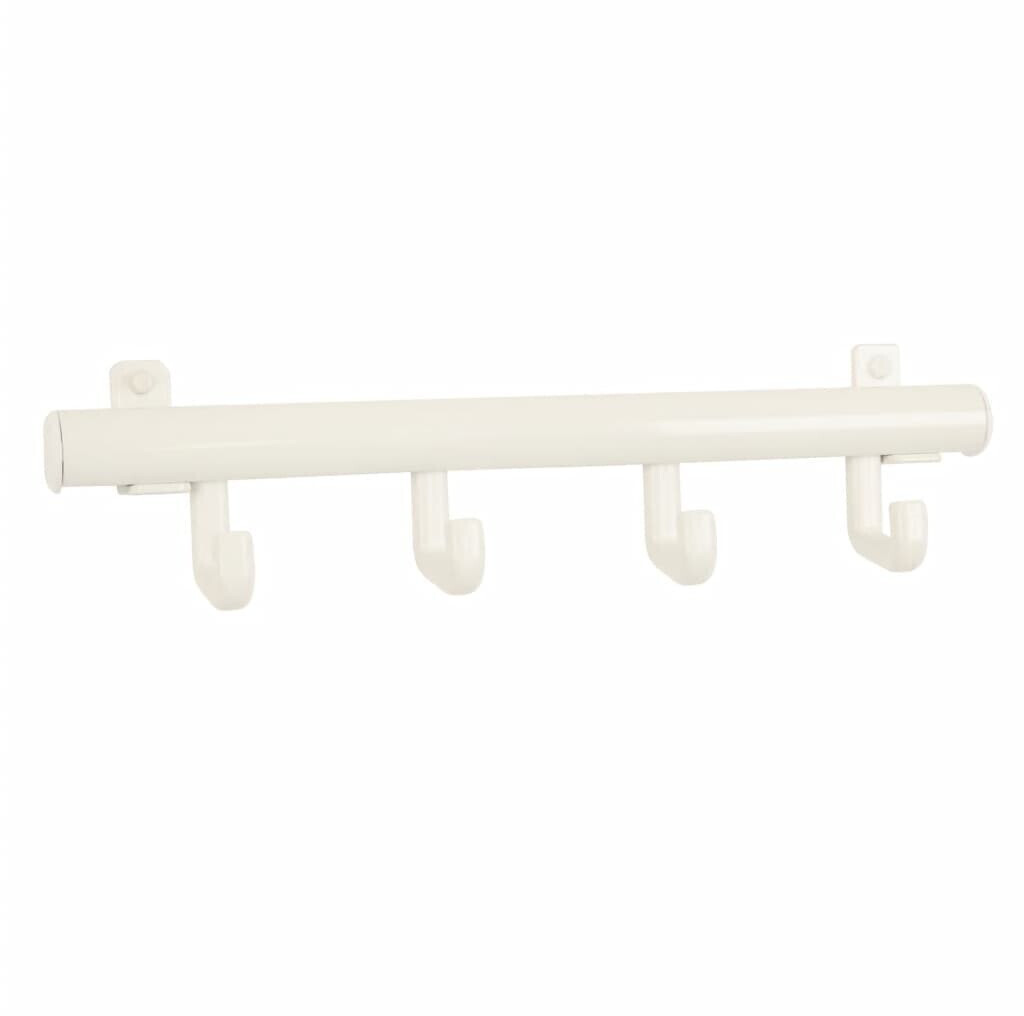 V-Part Coat rack with 4 hooks Techno 4 White (31718023)