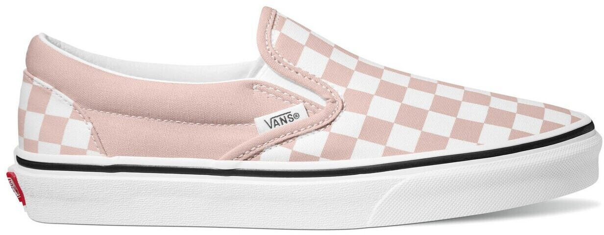 pink vans checkerboard