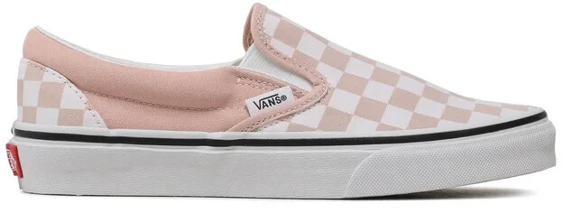Vans slip on pink checkerboard hotsell