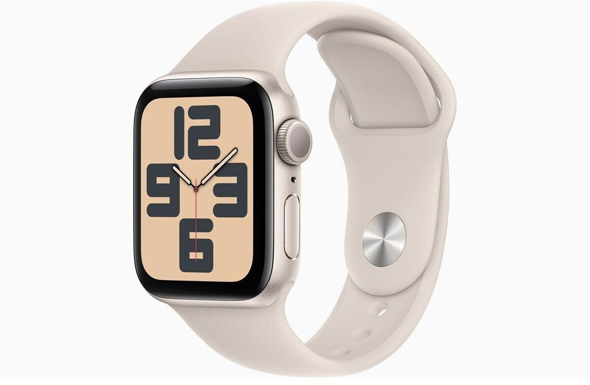 Apple Watch SE 2022 GPS 40mm Polarstern Sportarmband Polarstern S/M ab  223,00 € | Preisvergleich bei idealo.de