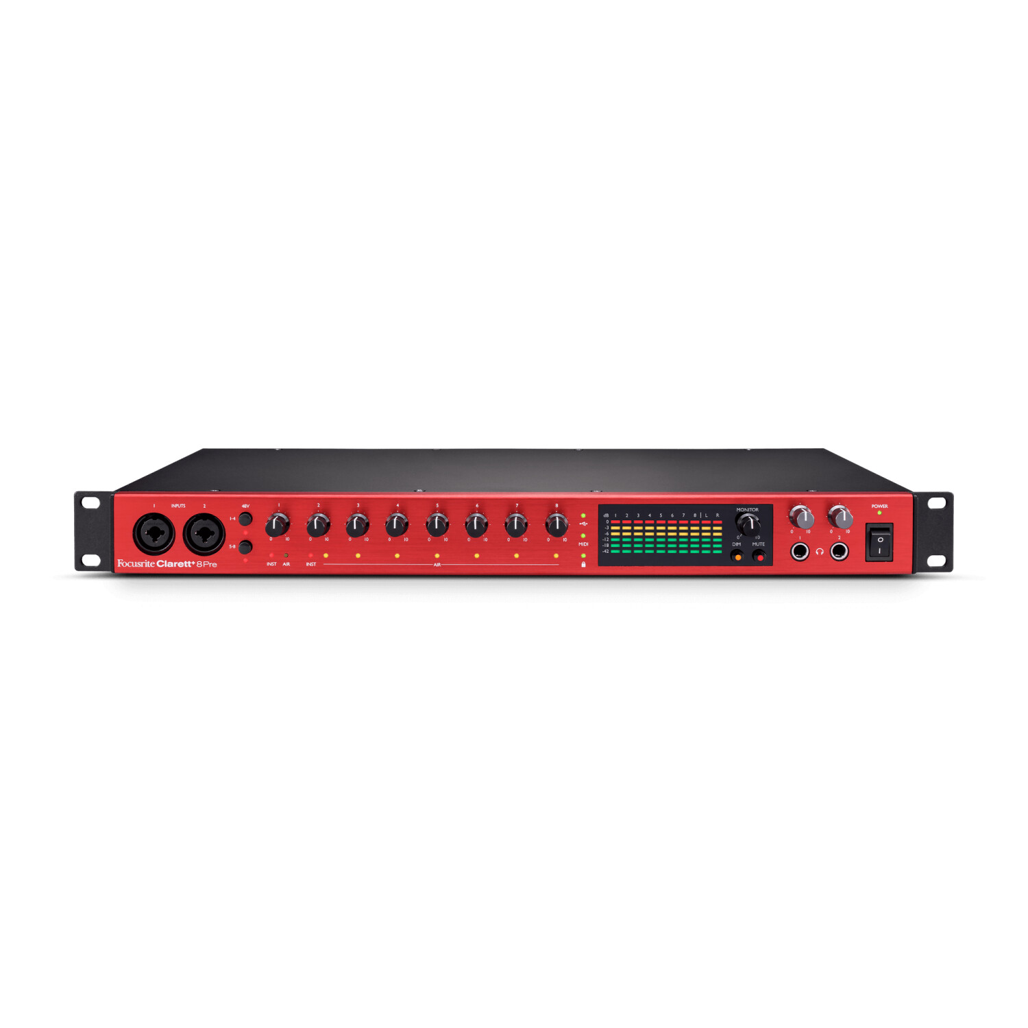 Focusrite Clarett+ 8 Pre