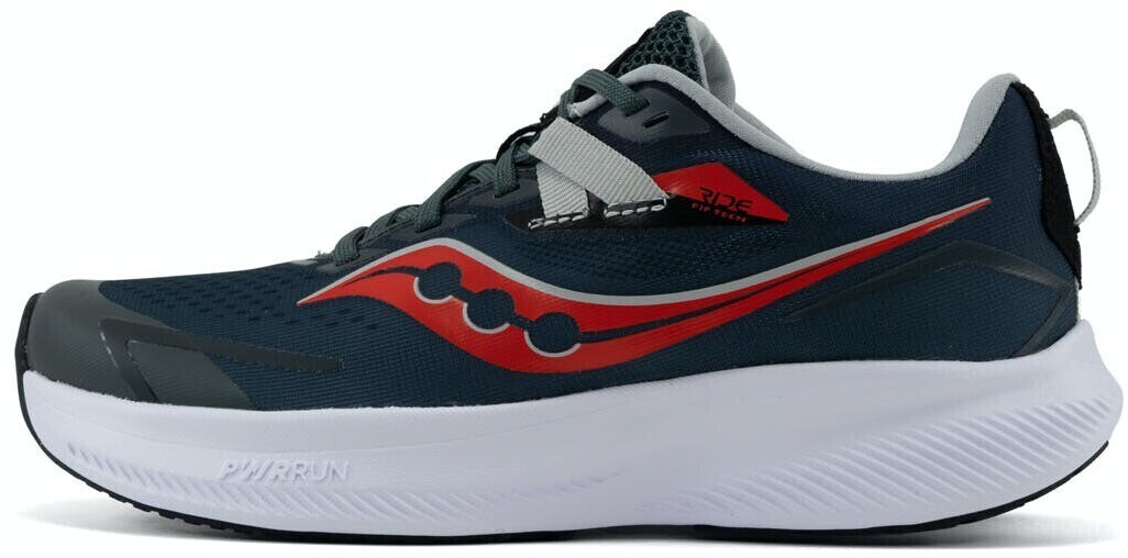 Saucony Ride 15 Junior SK267265 grey black red a 49 99 oggi