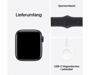 Apple Watch SE 2022 GPS 40mm Mitternacht Sportarmband Mitternacht M L ab 222 00 Preisvergleich bei idealo
