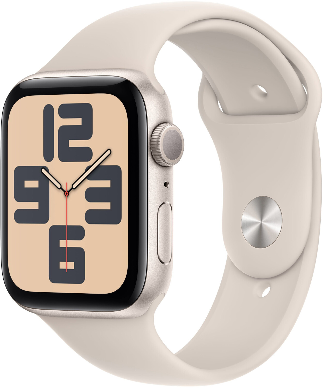 Apple Watch SE 2022 GPS 44mm Starlight Sport Band Starlight S/M
