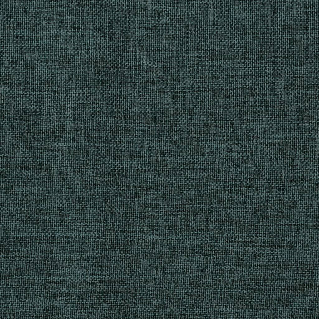 vidaXL Linen-effect blackout curtains 2 pcs. 140x245 cm green (321186)