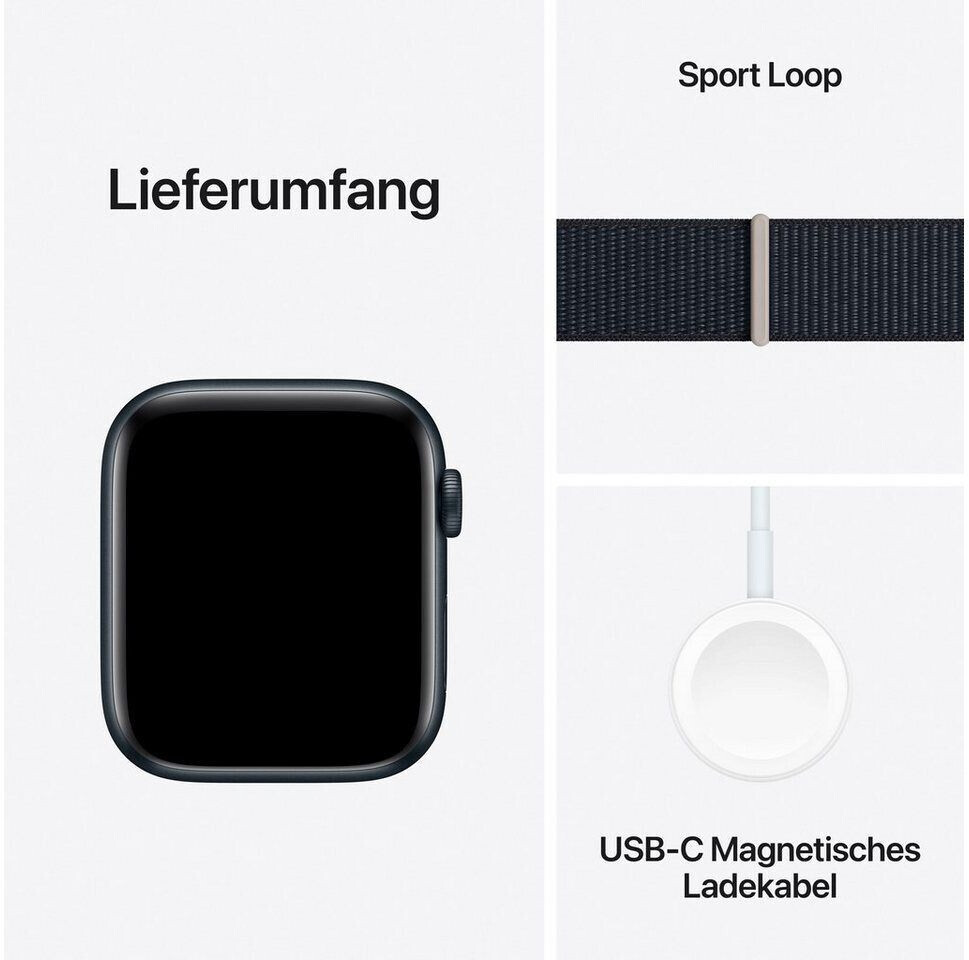 Apple Watch SE 2022 GPS 44mm Mitternacht Sport Loop Mitternacht ab 249 00 Preisvergleich bei idealo
