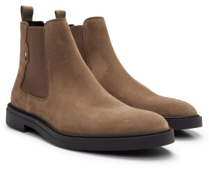 Hugo boss suede chelsea hotsell boots