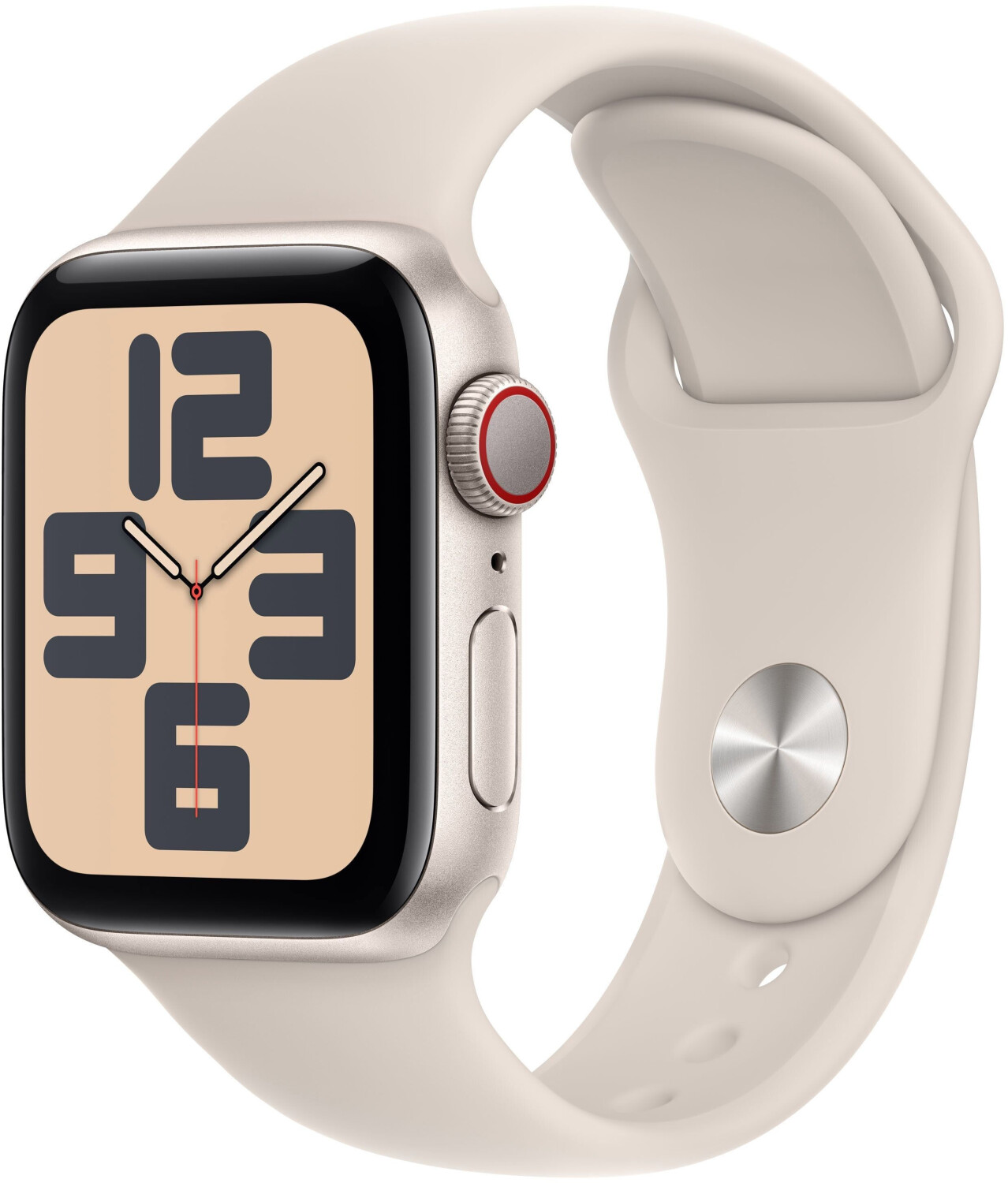 Apple Watch SE 2022 4G 40mm Starlight Sport Band Starlight M/L