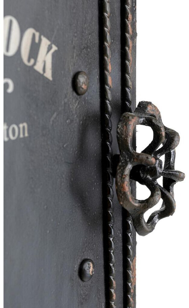 Kare Design Schlüsselkasten Schwarz, Safe mit 6 Haken für Schlüssel,  Vintage, Schlüsselaufbewahrung, Stahlschrank, Accessoire, 31x24x13cm :  : Küche, Haushalt & Wohnen
