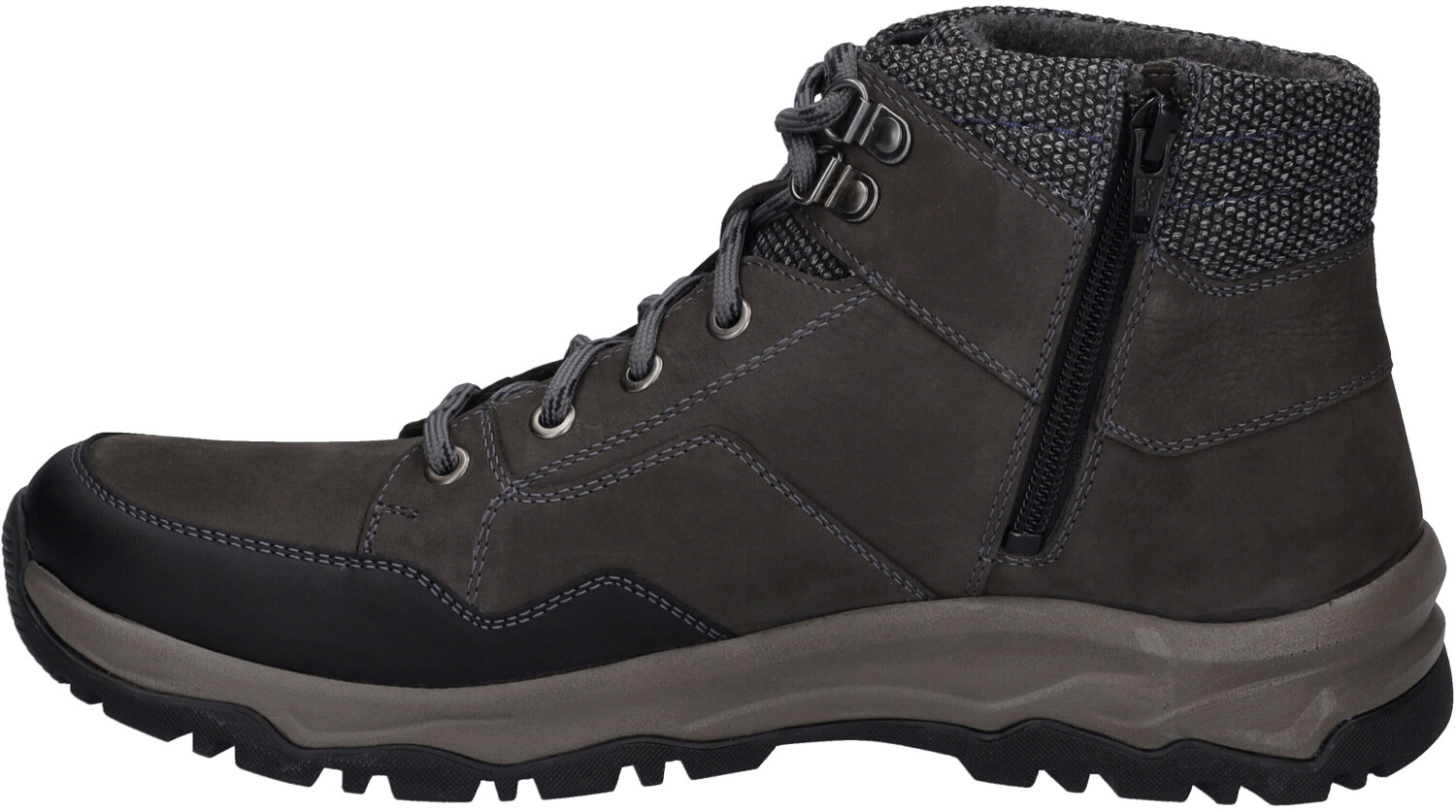 Scarpe Josef Seibel Leroy.52: Sneaker Uomo In Pelle, Larghe H, Plantare Intercambiabile.