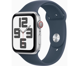 Apple Watch SE 2022 4G 44mm Silver Sport Band Storm Blue M L a 259 00 oggi Migliori prezzi e offerte su idealo