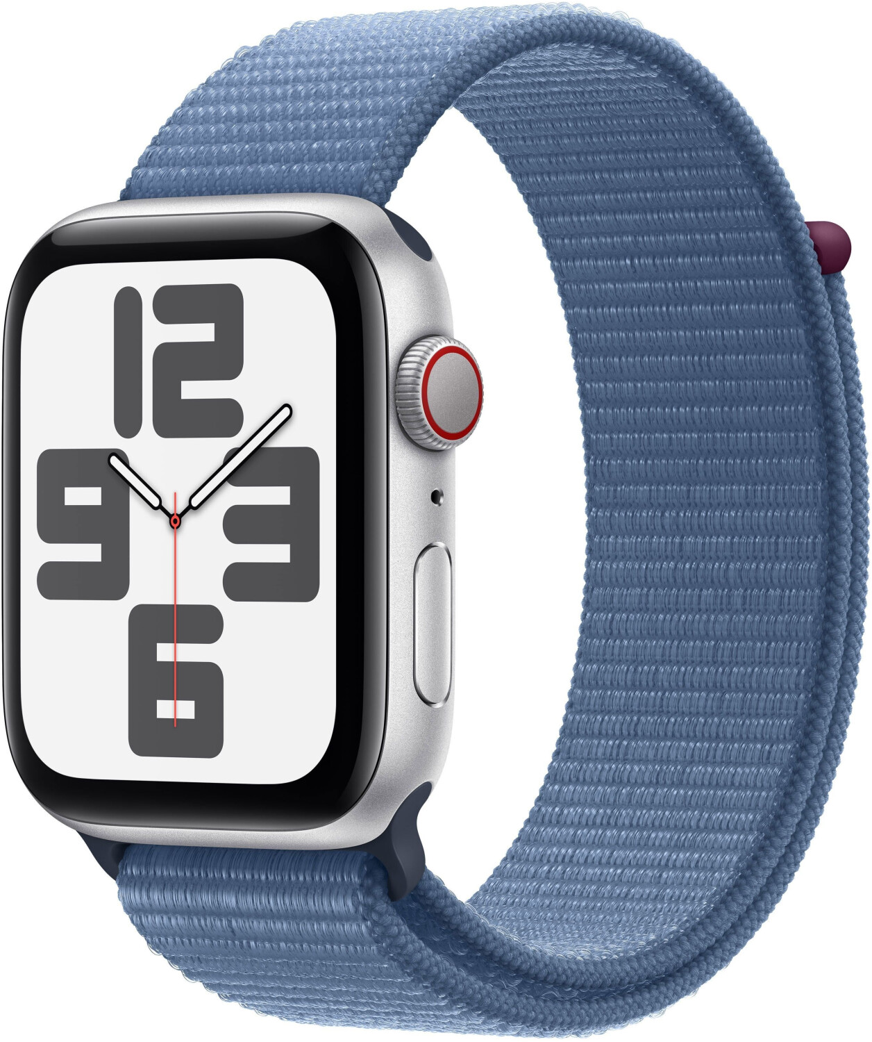 Apple Watch SE 2022 4G 44mm Silver Sport Loop Winter Blue