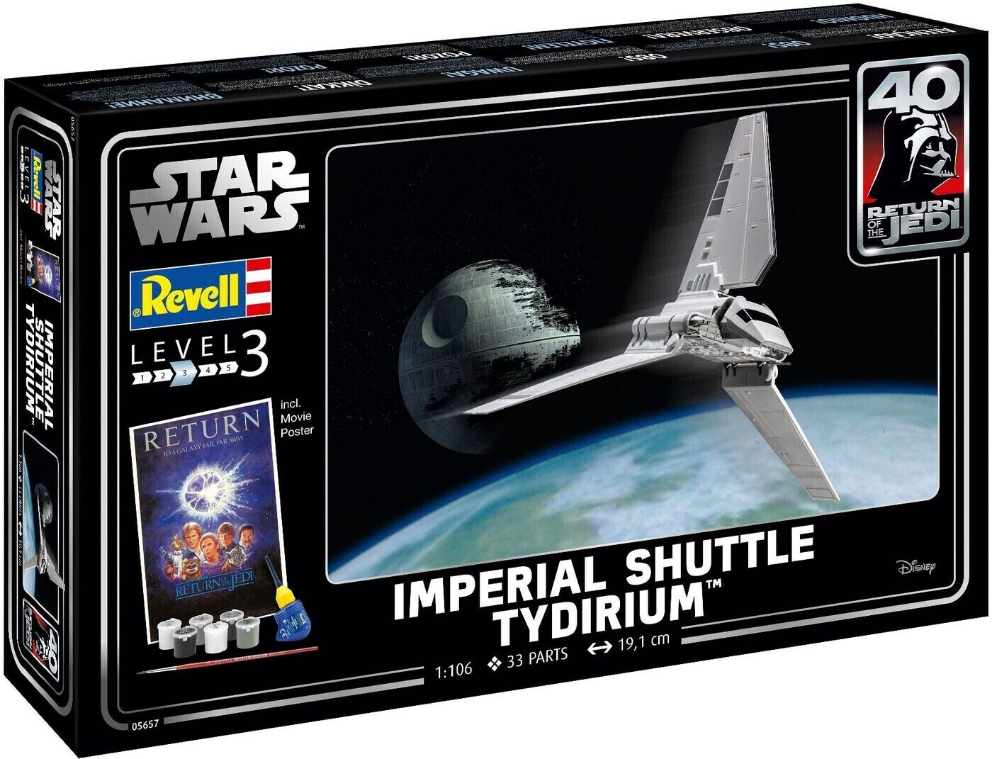 Photos - Model Building Kit Revell Star Wars Imperial Shuttle Tydirium  (05657)
