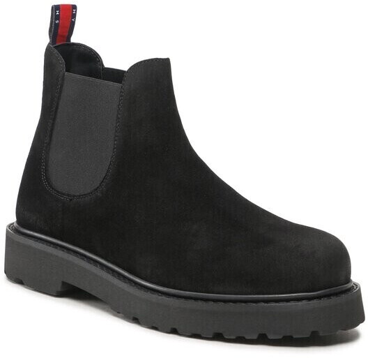 Tommy Hilfiger Suede Boot (EM0EM01205-BDS) black