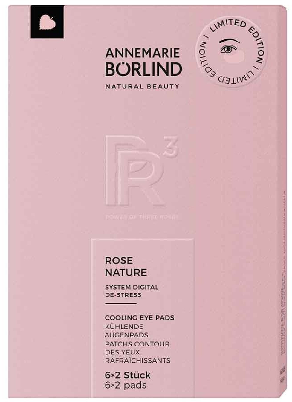Annemarie Börlind Rose Nature Cooling Eye Pads (6x2 pcs.)