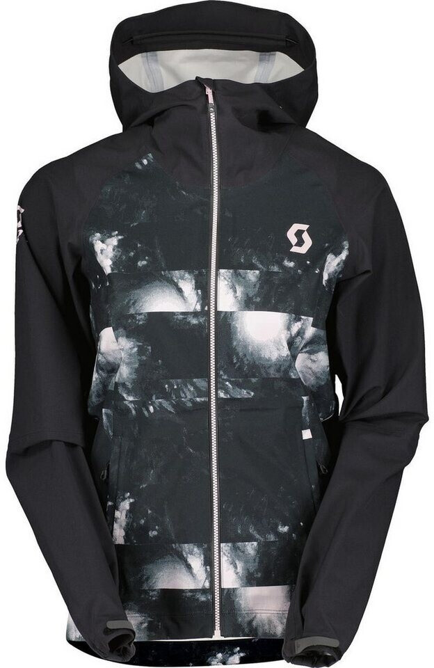 Scott Jacket W's Trail Storm WP black/sweet pink