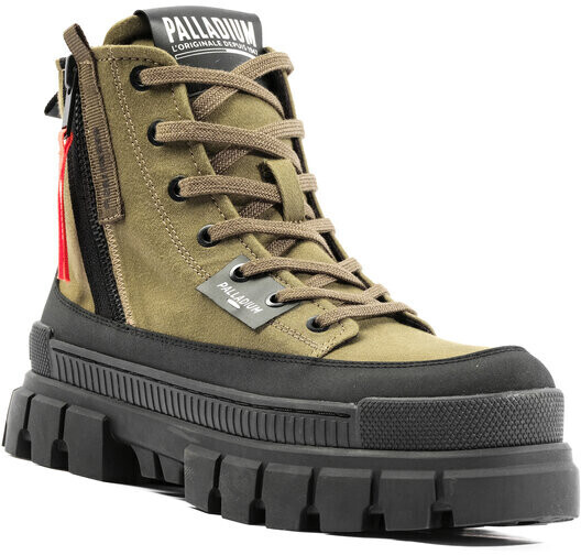 Palladium Revolt Boot Zip Tx 98860-325-M Olive Night 325