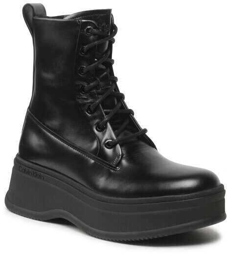 Calvin Klein Pitched Combat Boot HW0HW01599 Black