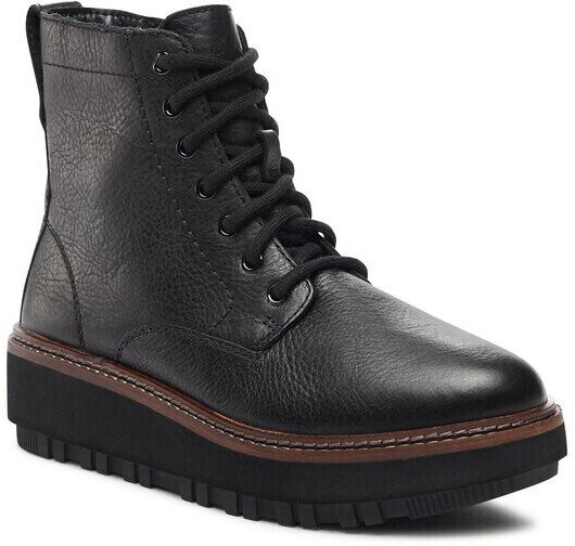 Clark boots black sales