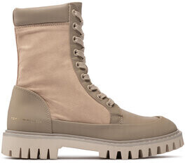 Tommy Hilfiger Th Casual Lace Up Boot FW0FW06549 Beige