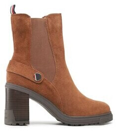 Tommy Hilfiger Outdoor High Heel Boot FW0FW06739 Natural Cognac