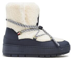 Tommy Hilfiger Th Faux Fur Snow Bootie FW0FW06850 Space Blue