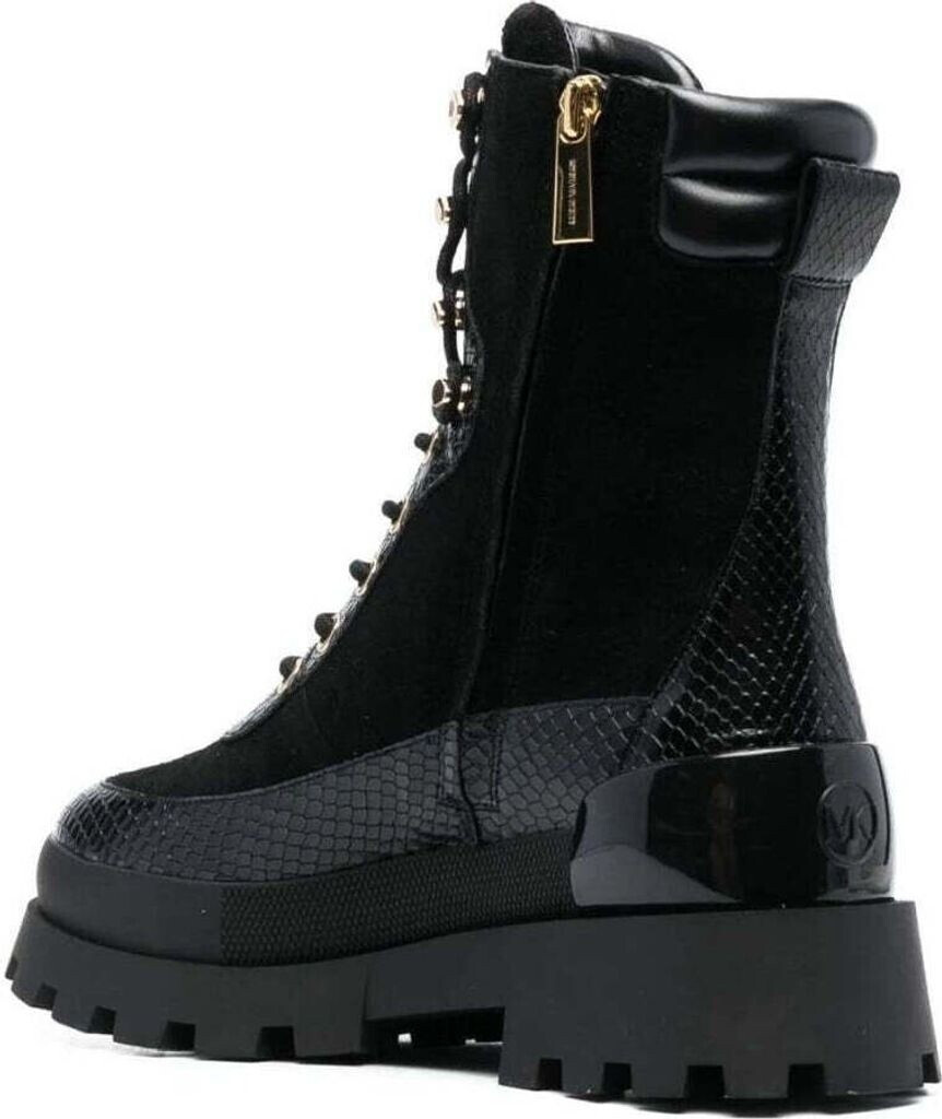 Lace up black bootie shop