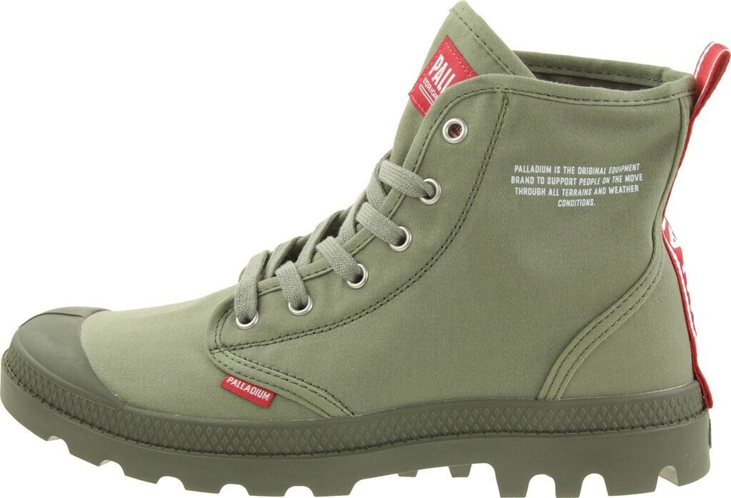Palladium Pampa Hi Dare 76258-325-M Olive Night 1