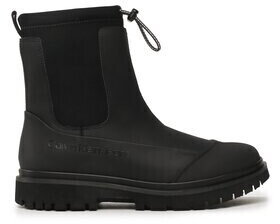 Calvin Klein Jeans Chunky Combat Chelsea Boot Rub YW0YW01065 Triple Black